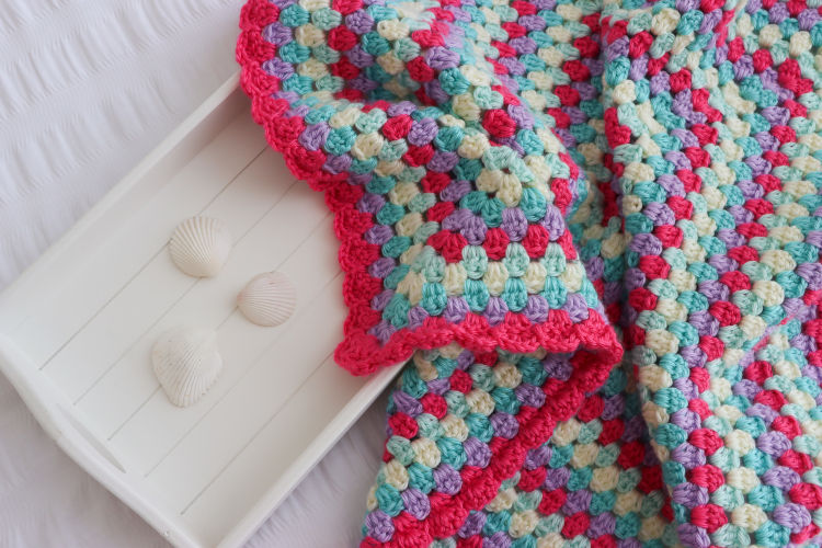 Mermaid Shells Blanket